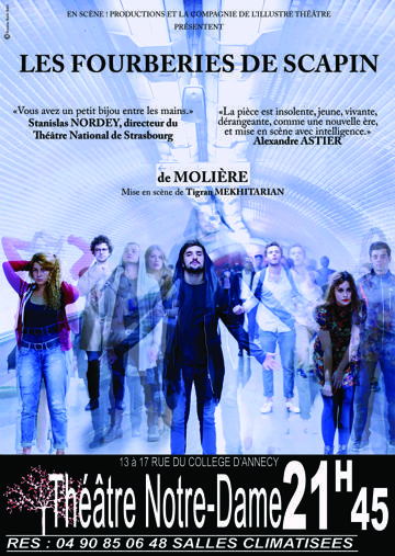 Les Fourberies de Scapin - Affiche