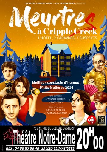 MeurtreS à Cripple Creek - Affiche