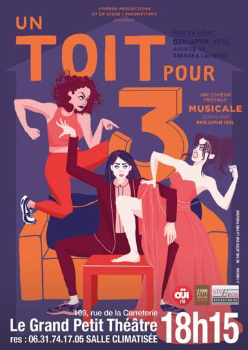 Un Toit pour 3 - Affiche