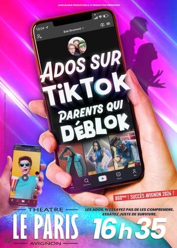 Ados sur TikTok, Parents qui Déblok - Affiche