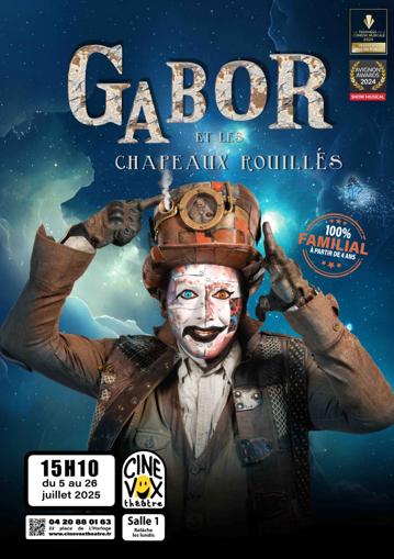 Gabor et les Chapeaux Rouillés - Affiche