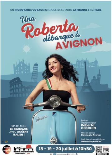 Una Roberta Débarque à Avignon - Affiche