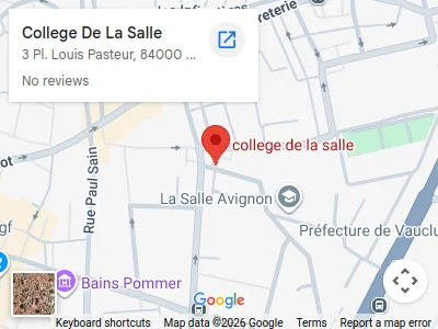 college-de-la-salle map