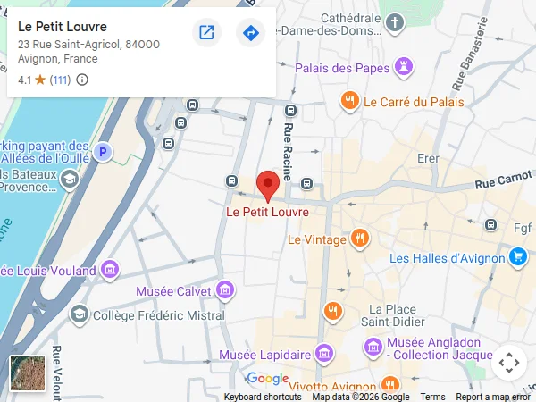 le-petit-louvre map