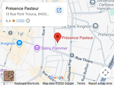 presence-pasteur map